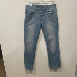 American Eagle Mens Original Boot Extreme Flex 4 Light Wash Blue Jeans 30x32